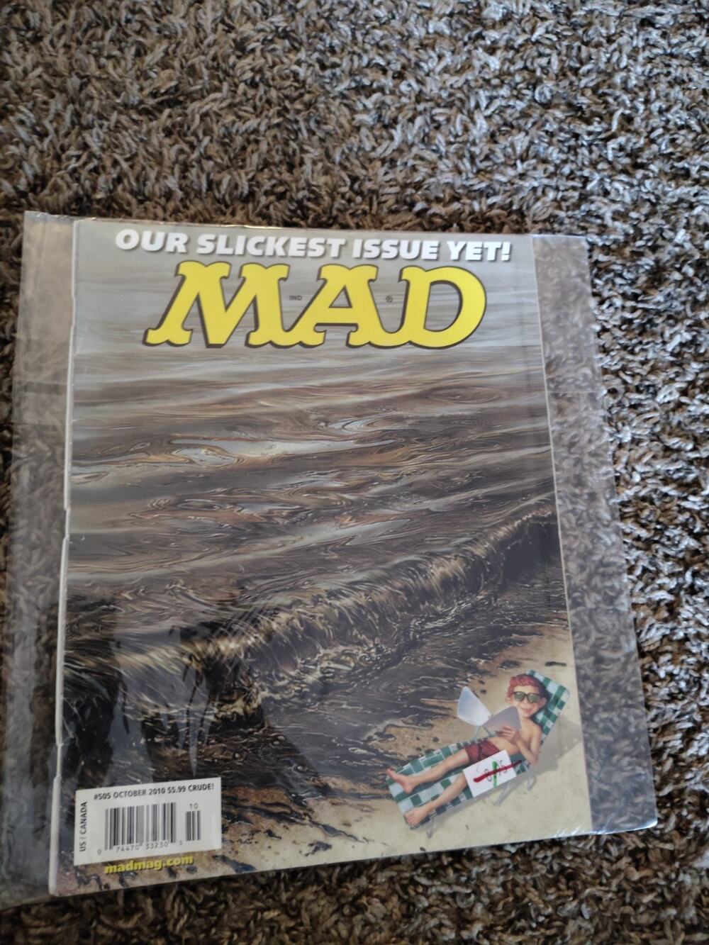 Mad Magazine #505 October 2010, good condition